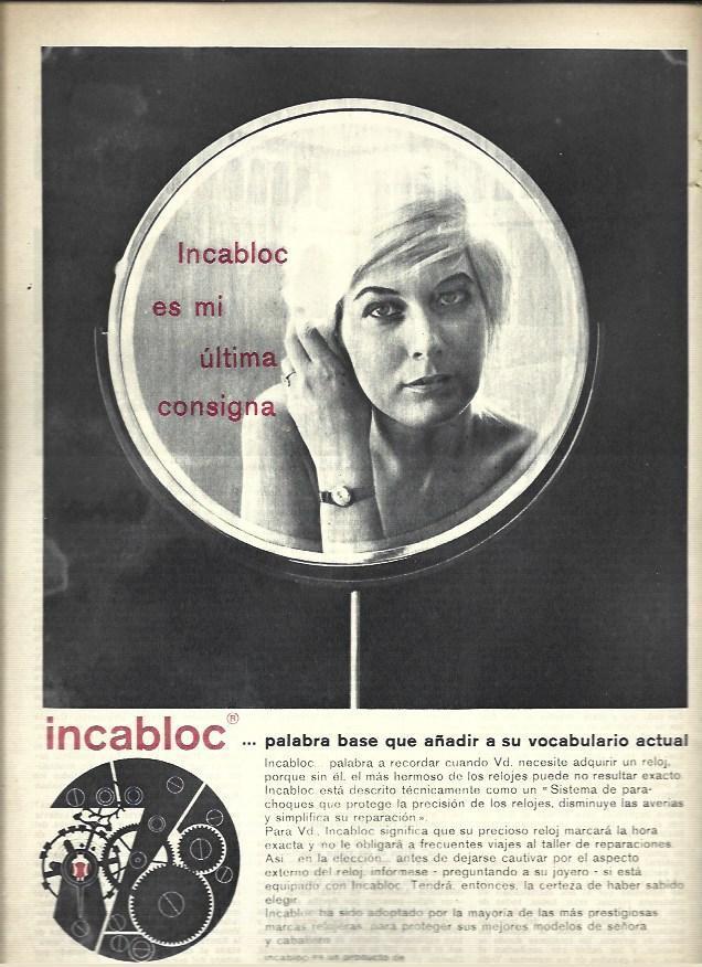 LAMINA 40831: Publicidad de Incabloc