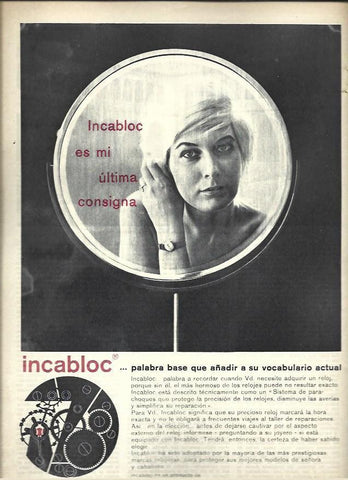 LAMINA 40831: Publicidad de Incabloc