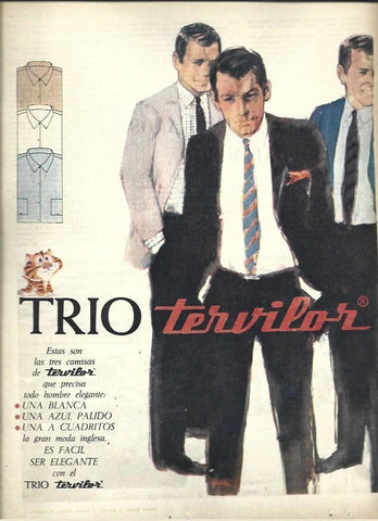 LAMINA 40833: Publicidad de Trio Tervilor