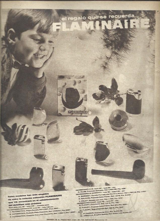 LAMINA 40838: Publicidad de Flaminaire
