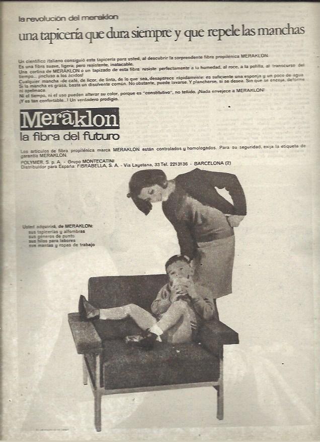 LAMINA 40842: Publicidad de Meraklon