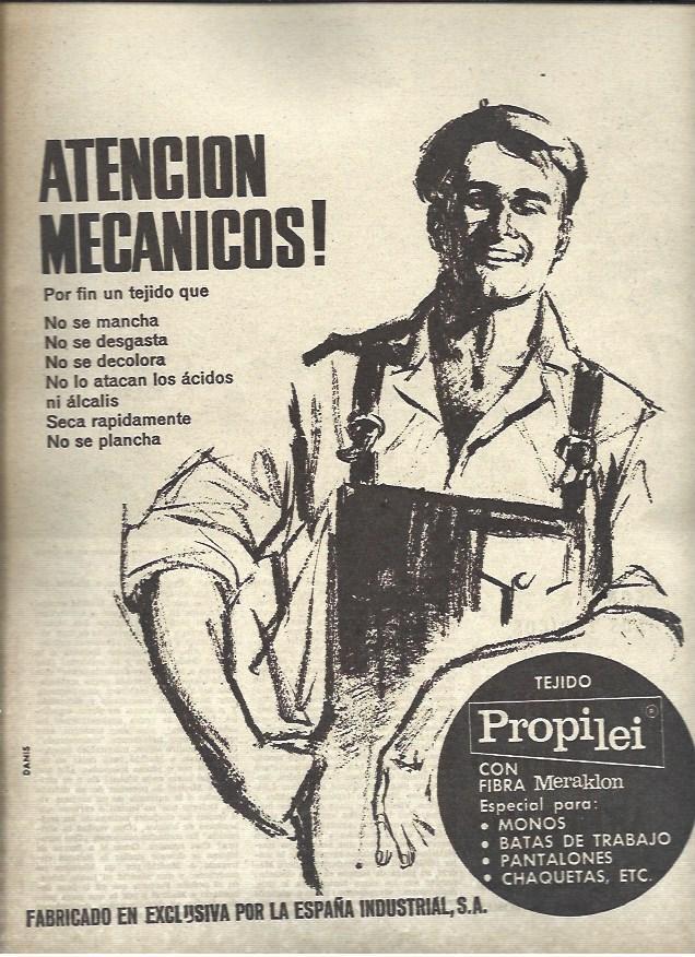 LAMINA 40844: Publicidad de Tejido Propilei