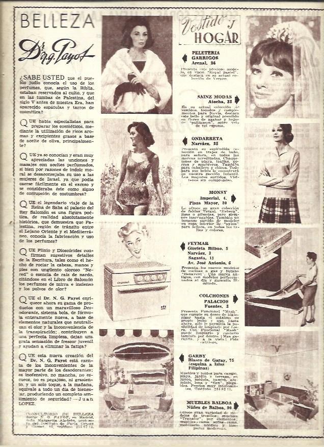 LAMINA 40897: Seccion de Belleza y Hogar