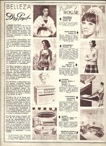 LAMINA 40897: Seccion de Belleza y Hogar