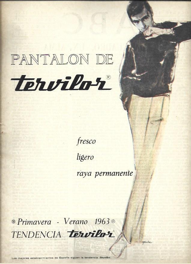 LAMINA 40939: Publicidad de pantalos Trevilor