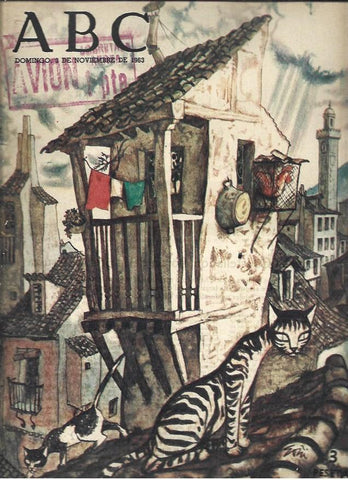LAMINA 40961: Portada de ABC de 3 de noviembre de 1963