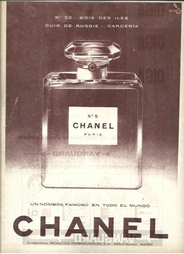 LAMINA 40899: Publicidad de Chanel n 5