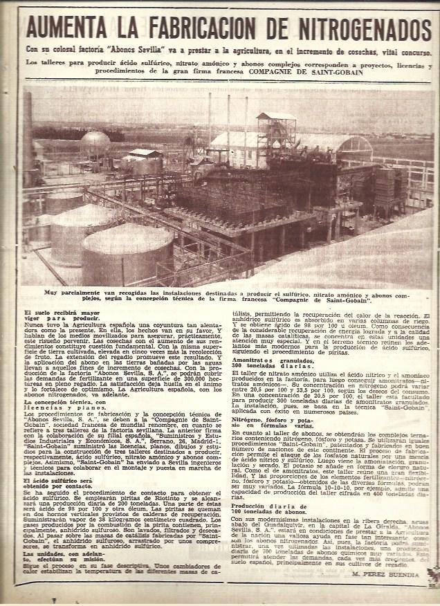 LAMINA 40904: Publicidad de Fabrica Abonos Sevilla