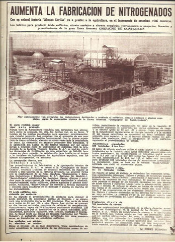 LAMINA 40904: Publicidad de Fabrica Abonos Sevilla