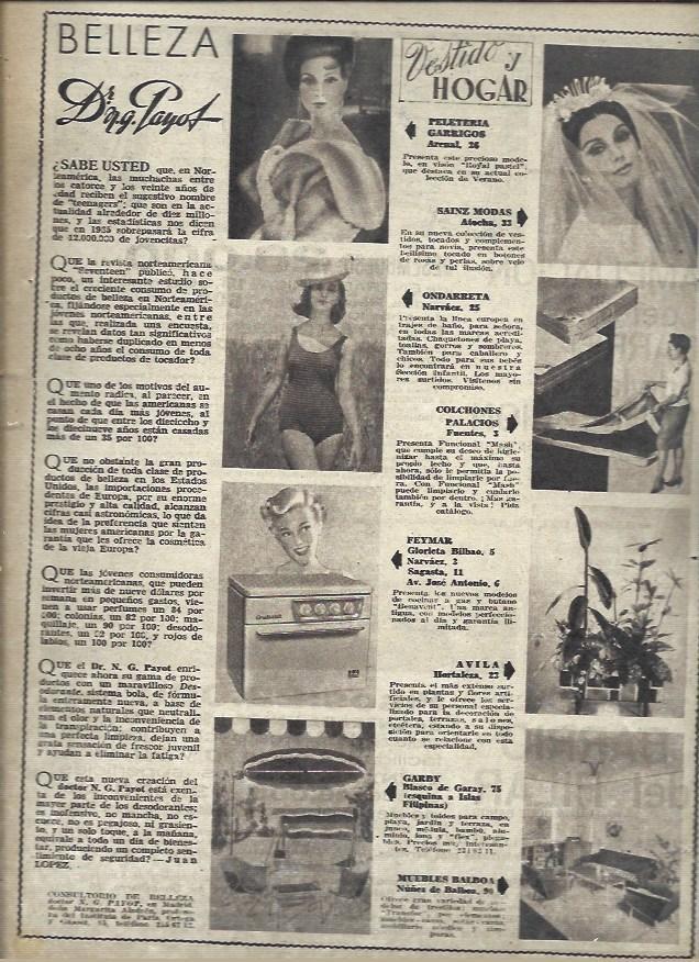 LAMINA 40913: Seccion de Hogar y Belleza