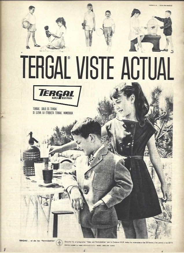 LAMINA 40927: Publicidad de Tergal