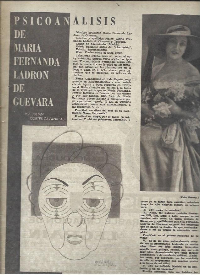 LAMINA 40916: Maria Fernanda Ladron de Guevara