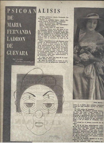 LAMINA 40916: Maria Fernanda Ladron de Guevara