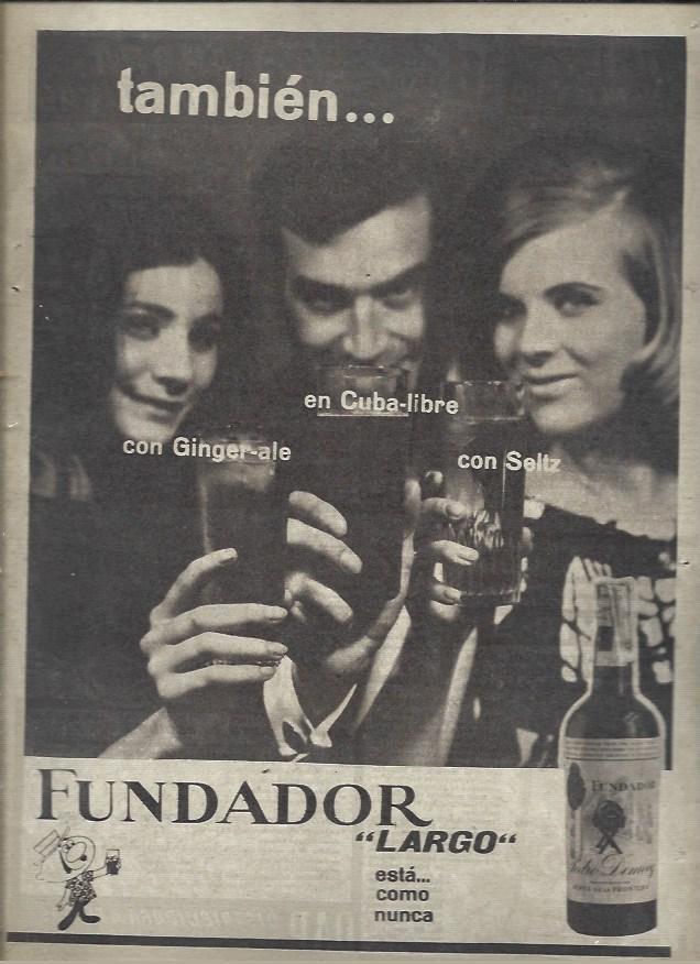 LAMINA 40915: Publicidad de Fundador Largo