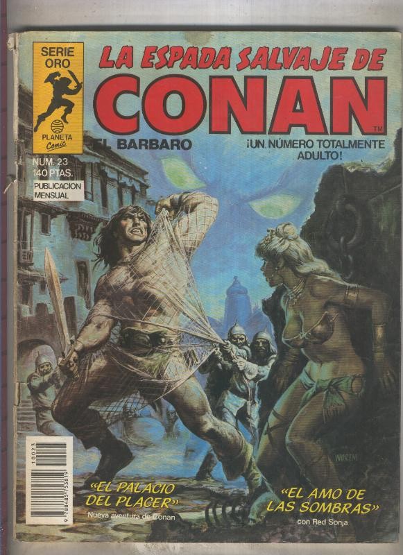 La Espada Salvaje de Conan primera edicion numero 023: El palacio  del placer 