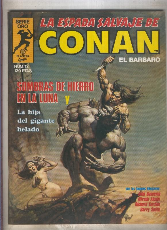 La Espada Salvaje de Conan primera edicion numero 012: Sombras de hierro en la luna