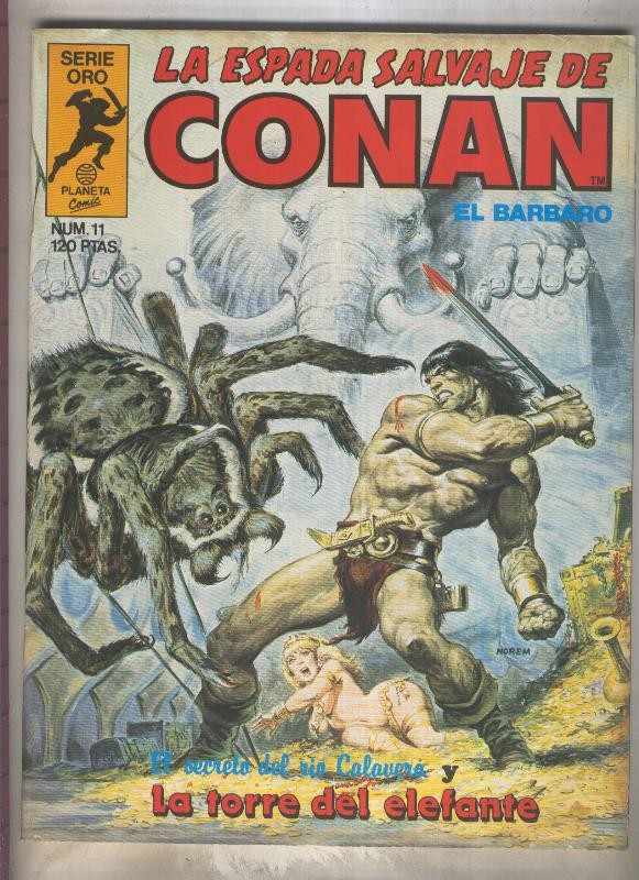 La Espada Salvaje de Conan primera edicion numero 011: La torre del elefante