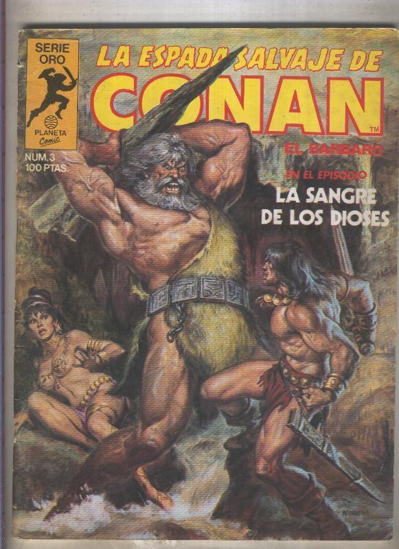 La Espada Salvaje de Conan primera edicion numero 003: La sangre de los dioses