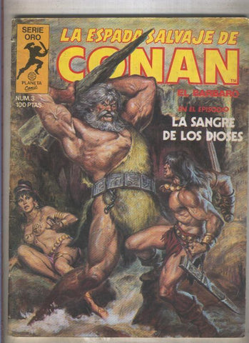 La Espada Salvaje de Conan primera edicion numero 003: La sangre de los dioses