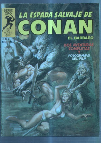 La Espada Salvaje de Conan primera edicion numero 002: El gusano de hielo 