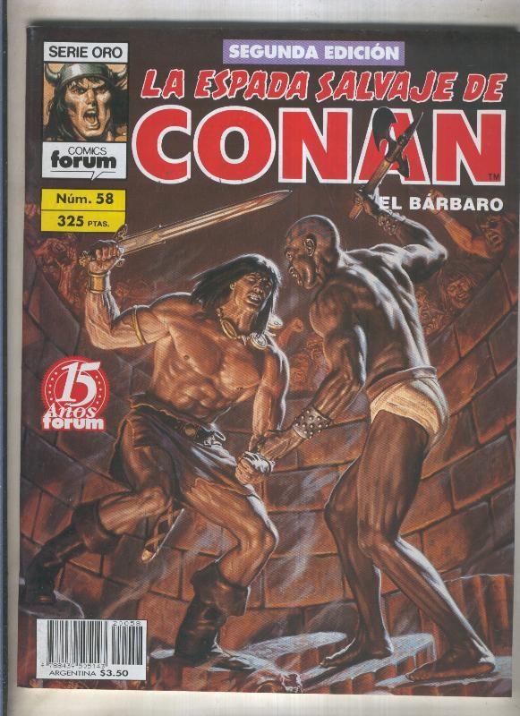 La Espada Salvaje de Conan volumen 1 segunda edicion numero 058: La estrella de Thamazhu