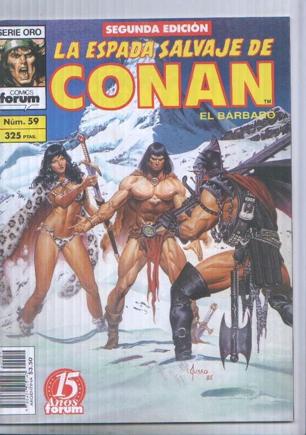 La Espada Salvaje de Conan volumen 1 segunda edicion numero 059: La fuente de Umir