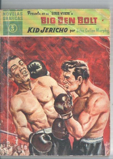 Dolar: Ben Bolt serie verde numero 03: Kid Jericho (numerado 2 en trasera)