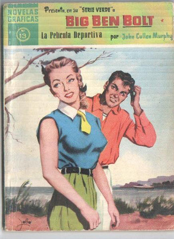 Dolar: Ben Bolt serie verde numero 13: La pelicula deportiva (numerado 2 en trasera)