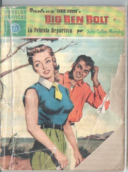 Dolar: Ben Bolt serie verde numero 13: La pelicula deportiva (numerado 3 en trasera)