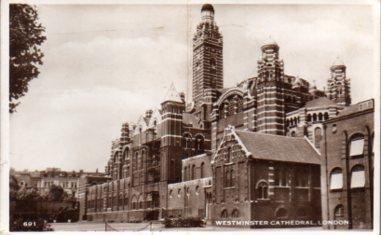 POSTAL PV13292: Westminster Cathedral, London