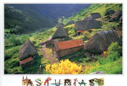 POSTAL PV13433: La Pornacal. Brañas. Asturias