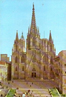 POSTAL PV13447: La Catedral de Barcelona