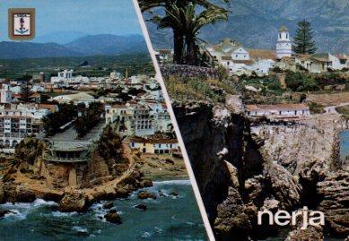 POSTAL PV13400: Balcon de Europa en Nerja