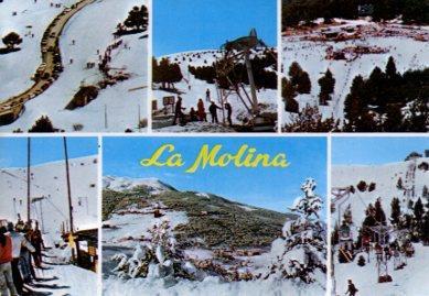 POSTAL PV13407: Vistas de La Molina