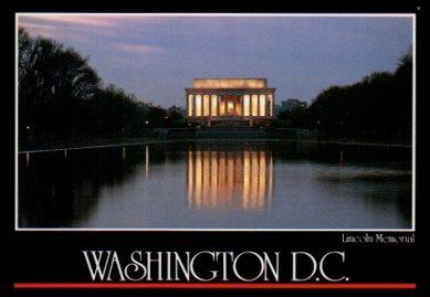 POSTAL PV13419: Lincoln Memorial, Washington D. C