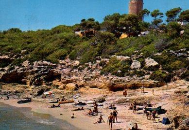 POSTAL PV13420: Cala del Camping Torre de la Mora, Tarragona