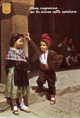 POSTAL PV13481: Alors mignonne on la danse cette sardane