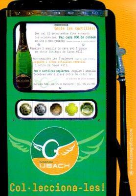 POSTAL PV13497: Publicidad Benzinera Ubach