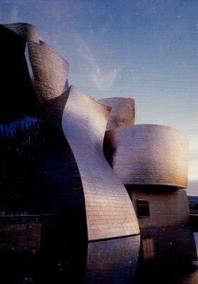 POSTAL PV13499: Vista parcial Museo Guggenheim, Bilbao