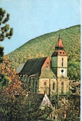 POSTAL PV13455: Iglesia Negra en Brasov, Rumania