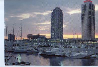 POSTAL PV13456: Hotel Arts y Torre Mapfre En Barcelona