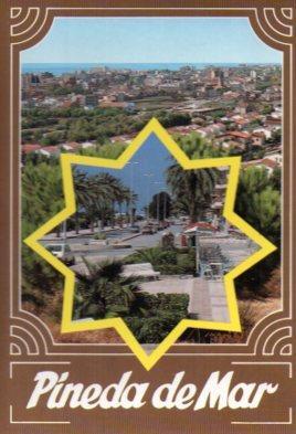 POSTAL PV13458: Vistas de Pineda de Mar, Barcelona