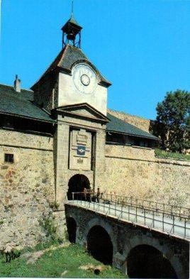 POSTAL PV13465: Mont-Louis  entrada a la ciudadela