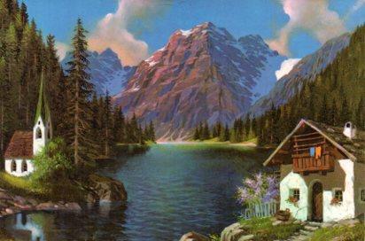 POSTAL PV13322: Bergsee