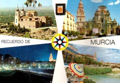 POSTAL PV13335: Vistas de Murcia