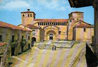 POSTAL PV13391: Colegiata en Santillana del Mar, Santander