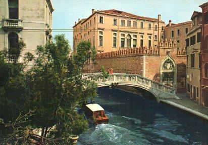 POSTAL PV13350: Rio Nuevo e Ponte di Ca' Foscari, Venezia