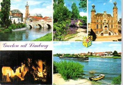 POSTAL PV13368: Vistas de Limburg, Holanda