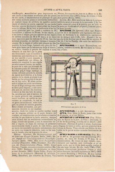 LAMINA ESPASA V52175: Afuste acorazado para mortero