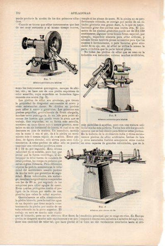 LAMINA ESPASA V52159: Afiladora automatica para taladros